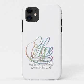 Hope Iphone 11 Case by ArtDivination at Zazzle