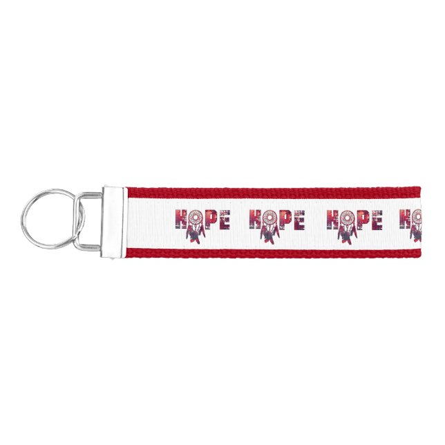 Hope Chain Wrist Keychain (Keys on Left)
