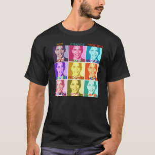 HOPE & CHANGE OBAMA TSHIRT - - Customized
