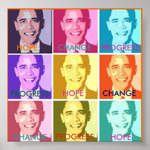 HOPE CHANGE PROGRESS POSTER - Customized
