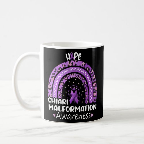 Hope Chiari Malformation Warrior Awareness Leopard Coffee Mug