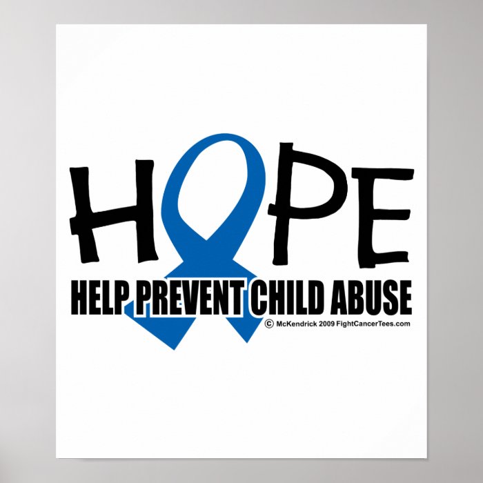 Hope Child Abuse Poster