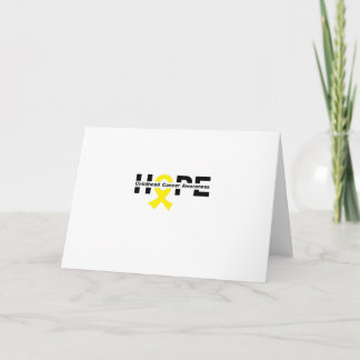 Hope Childhood Cancer Awareness Gifts Card