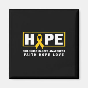 Hope Childhood Cancer - Childhood Cancer Awarenes Magnet
