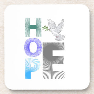 Hope - Christian Faith Inspirational Coaster