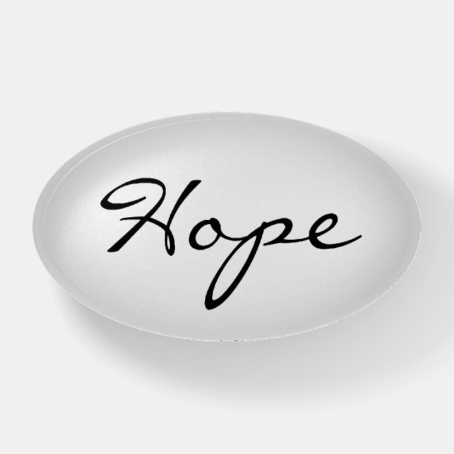 Hope Christian Prayer Rocks Paperweight (Front)