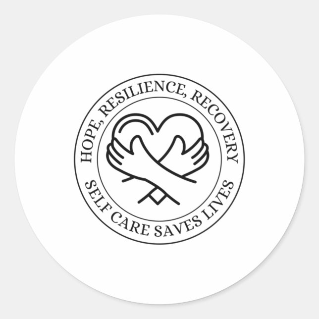 Hope  classic round sticker (Front)