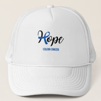 HOPE/ COLON CANCER/ AWARENESS UNISEX TRUCKER HAT