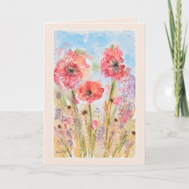 Hope Courage Recovery Cancer Patient Card (Front)