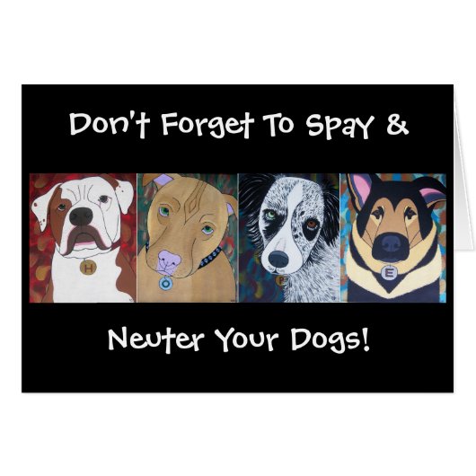 HOPE Dogs Card (Front Horizontal)