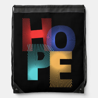 Hope Drawstring Bag