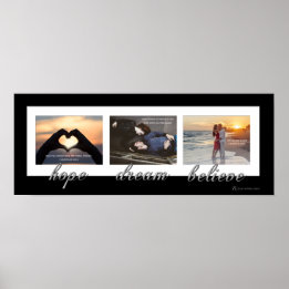 Hope, Dream, Believe Newly Wed Poster