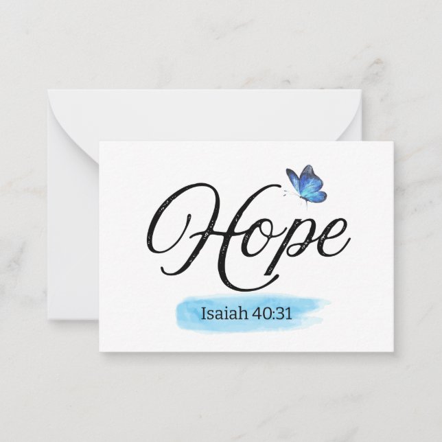 Hope Encouragement Note Card (Front)