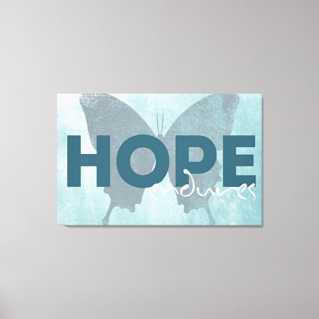 Hope Endures Canvas Print (Front)