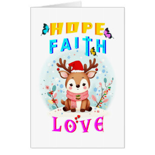 Hope Faith Love Card