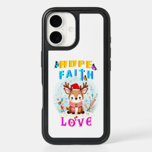 Hope Faith Love iPhone 16 Case