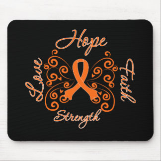 Hope Faith Love Strength Leukemia Mouse Pad