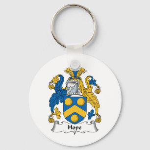Hope Family Crest Keychain