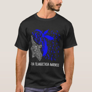 Hope Fight Ataxia Telangiectasia Awareness T-Shirt