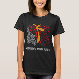 Hope Fight Myeloproliferative Neoplasms Awareness T-Shirt