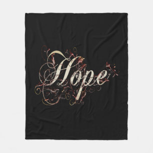 Hope Fleece Blanket