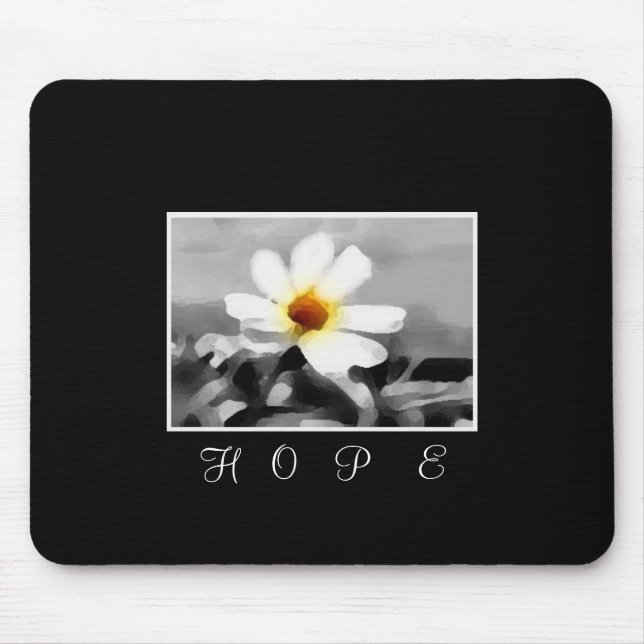hope floral mousepad (Front)