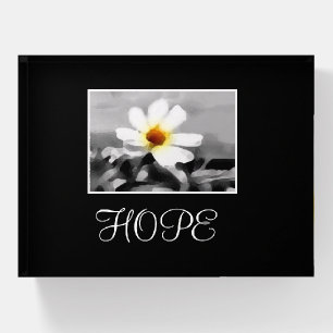 Hope floral paperweight