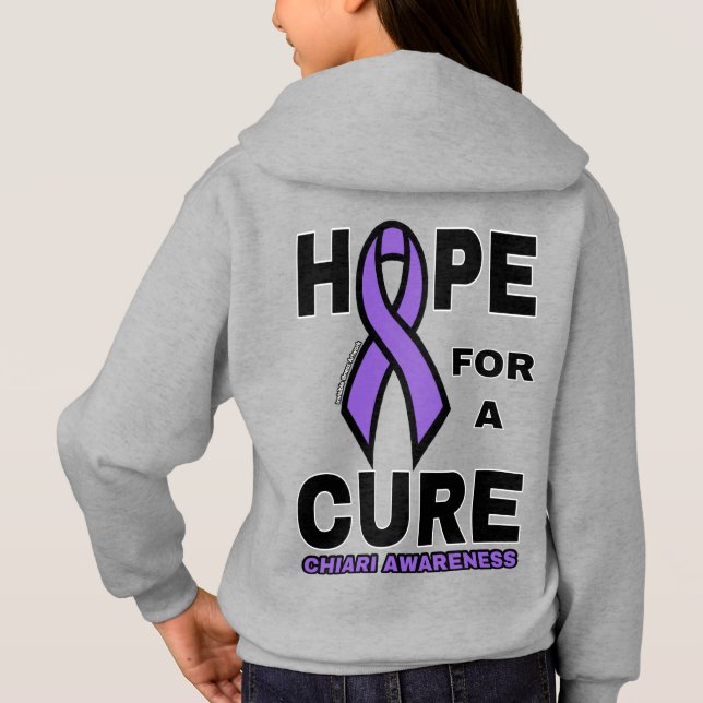 Hope for a Cure...Chiari Hoodie (Back)