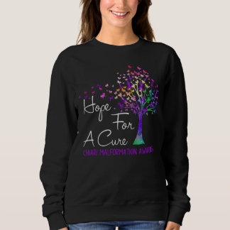 Hope For A Cure Chiari Malformation Awareness Tree Sweatshirt