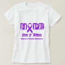 Hope for a Cure for Crohn's & Colitis T-Shirt