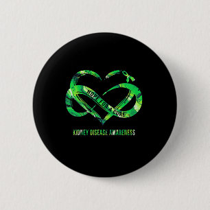 Hope For A Cure Kidney Disease Awareness  Button