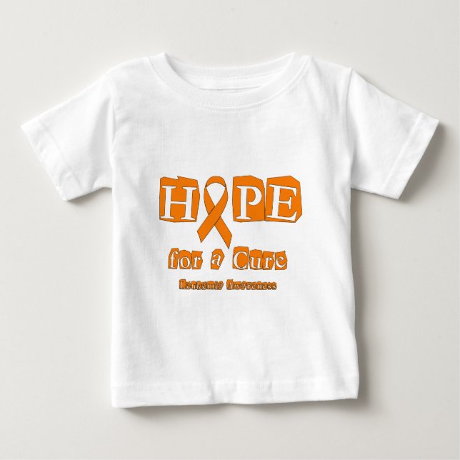 Hope for a Cure - Leukemia Baby T-Shirt (Front)