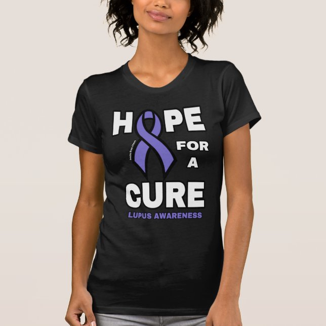 Hope for a Cure...Lupus T-Shirt (Front)
