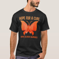 Hope For A Cure Ms Multiple Sclerosis Awareness Bu T-Shirt