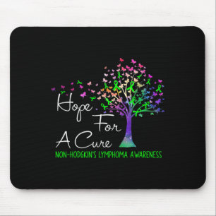 Hope For A Cure Non-hodgkins Lymphoma Awareness Tr Mouse Pad
