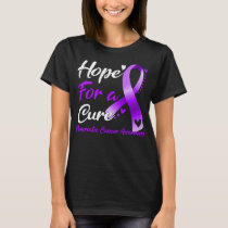 Hope For A Cure Pancreatic Cancer Awareness T-Shirt