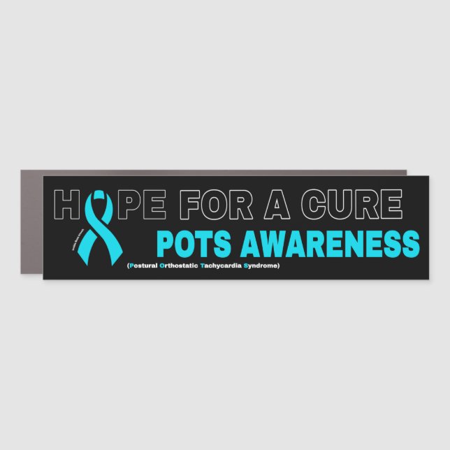 Hope For A Cure...POTS Car Magnet (Front)