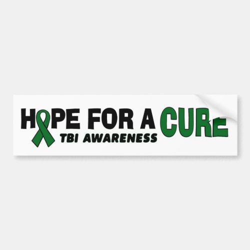 Hope For A CureTBI Bumper Sticker