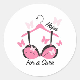 Hope For Cure Classic Round Sticker