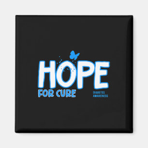 Hope for Cure Diabetes Awareness  Magnet