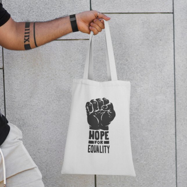 Hope For Equality Tote Bag (Creator Uploaded)