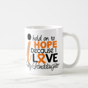 Hope For My Granddaughter Leukemia Coffee Mug