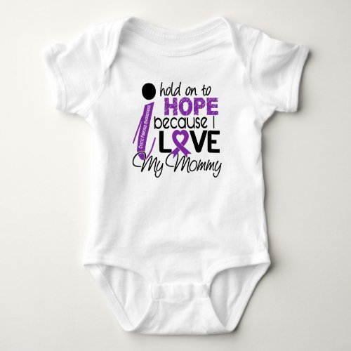 Hope For My Mommy Cystic Fibrosis Baby Bodysuit