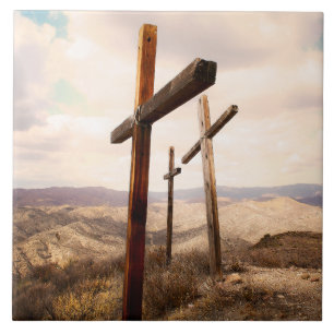 HOPE FOR THE WORLD Ceramic Tile