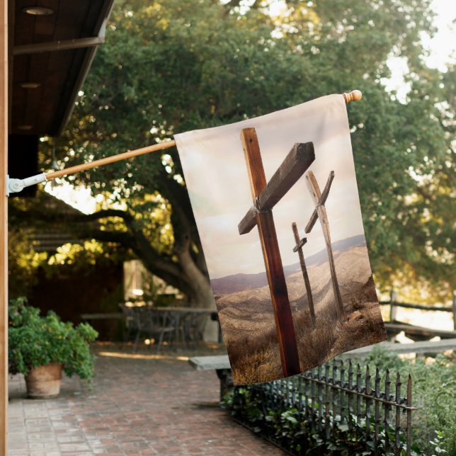 HOPE FOR THE WORLD House Flag (In SItu)