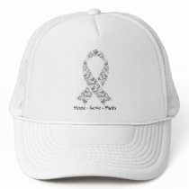 Hope Gray Awareness Ribbon Trucker Hat