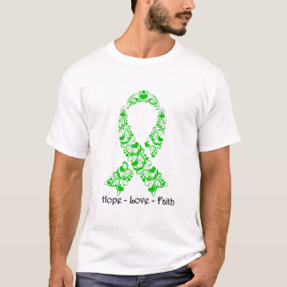 Hope Green Awareness Ribbon T-Shirt