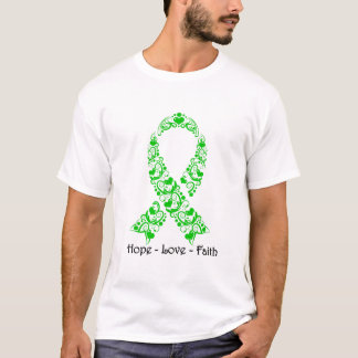 Hope Green Awareness Ribbon T-Shirt