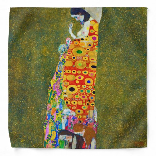 Hope Gustav Klimt Bandana