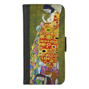 Hope, Gustav Klimt iPhone 8/7 Wallet Case